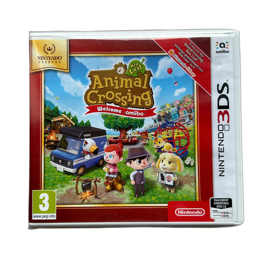 Nintendo 3DS Animal Crossing New Leaf Welcome Amiibo French Version