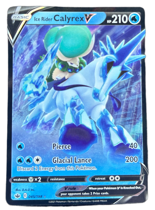 Ice Rider Calyrex V #45 Chilling Reign