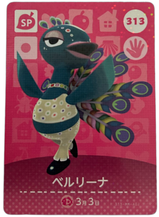 Pave 313 Animal Crossing Amiibo Card Japanese