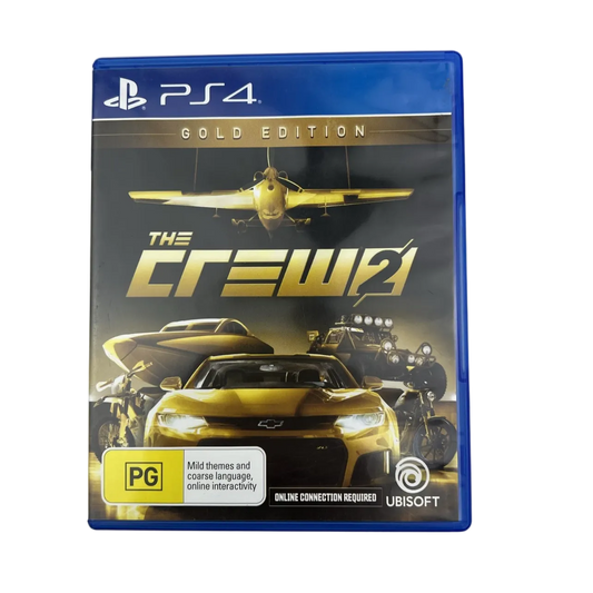 The Crew 2 Gold Edition PS4 PlayStation 4 Racing Game PAL