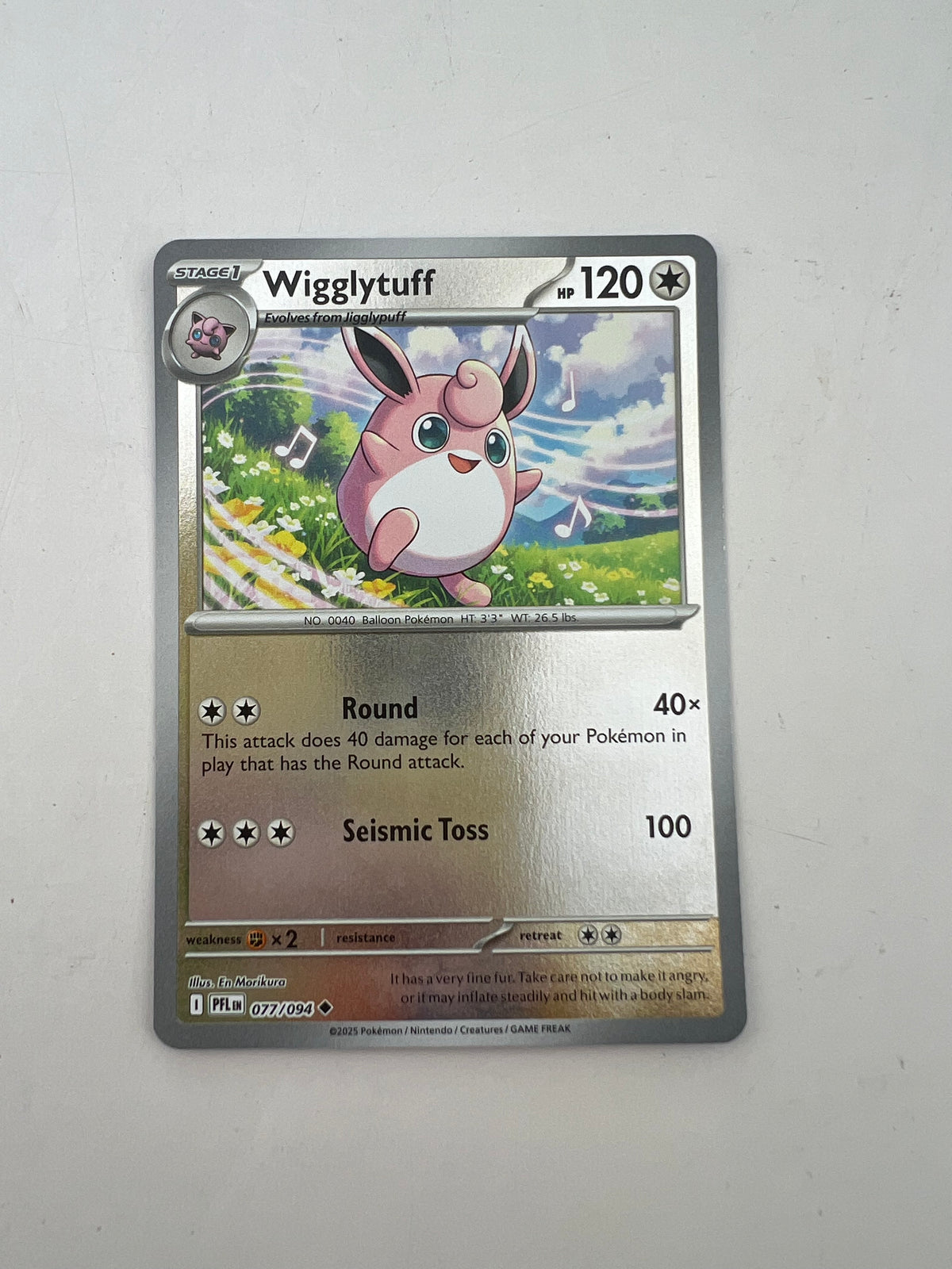 Wigglytuff [Reverse Holo] #77 Phantasmal Flames