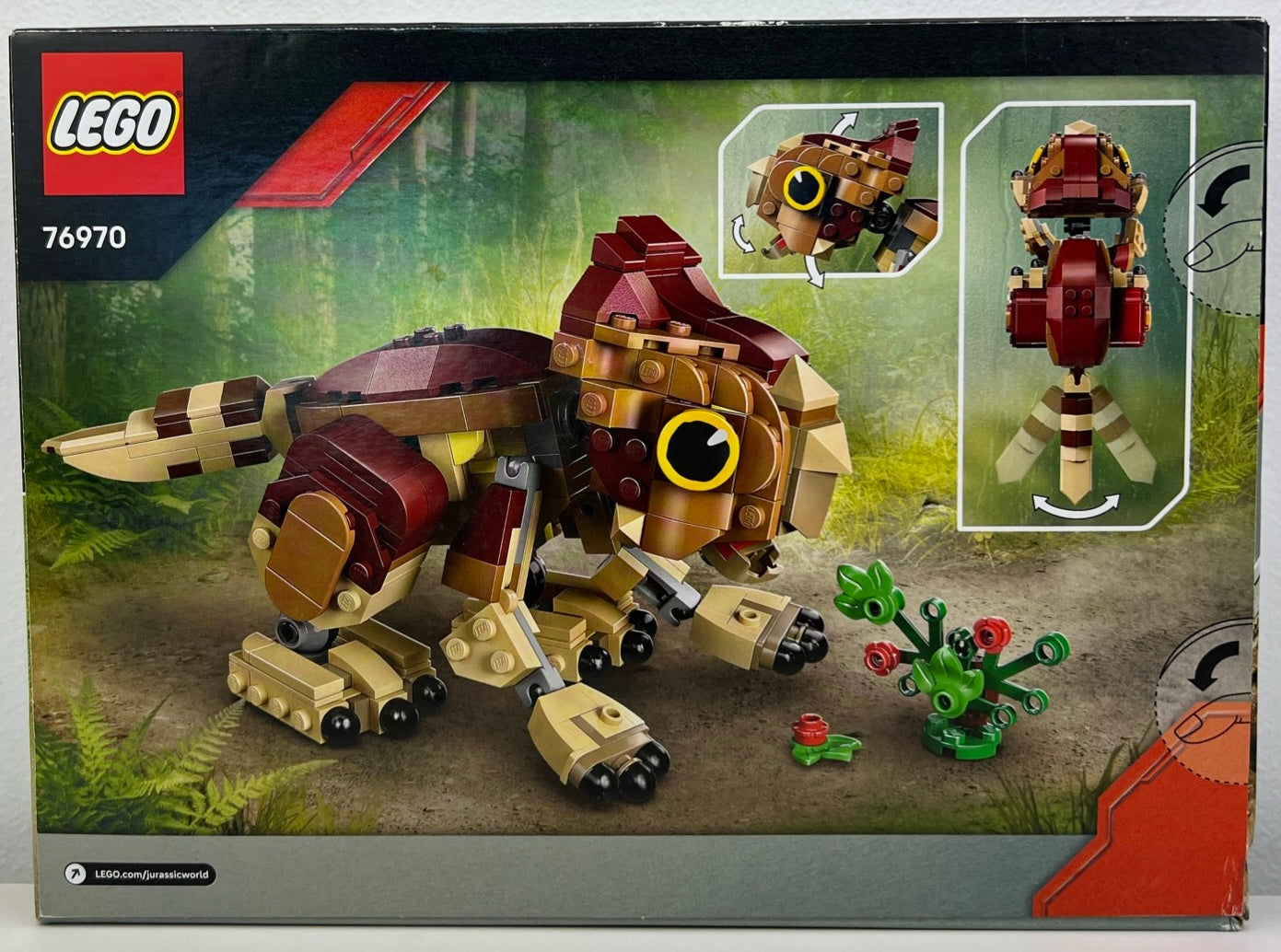 LEGO Jurassic World Baby Dinosaur Dolores Aquilops 76970 Brand New