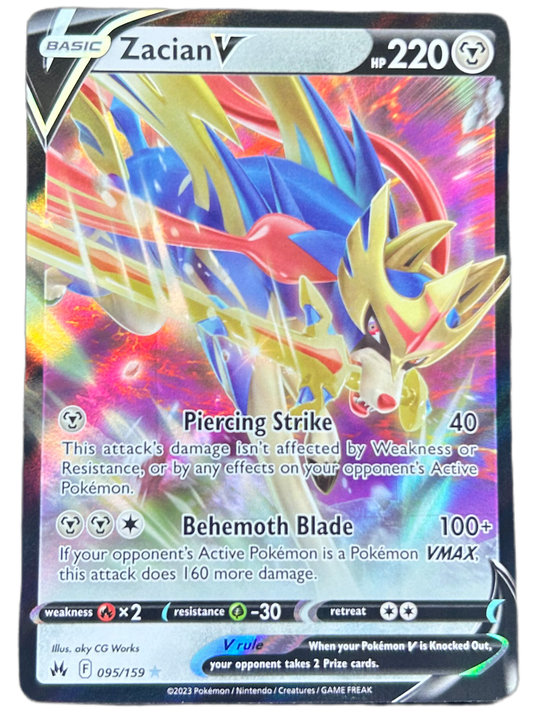 Zacian V #95 Crown Zenith