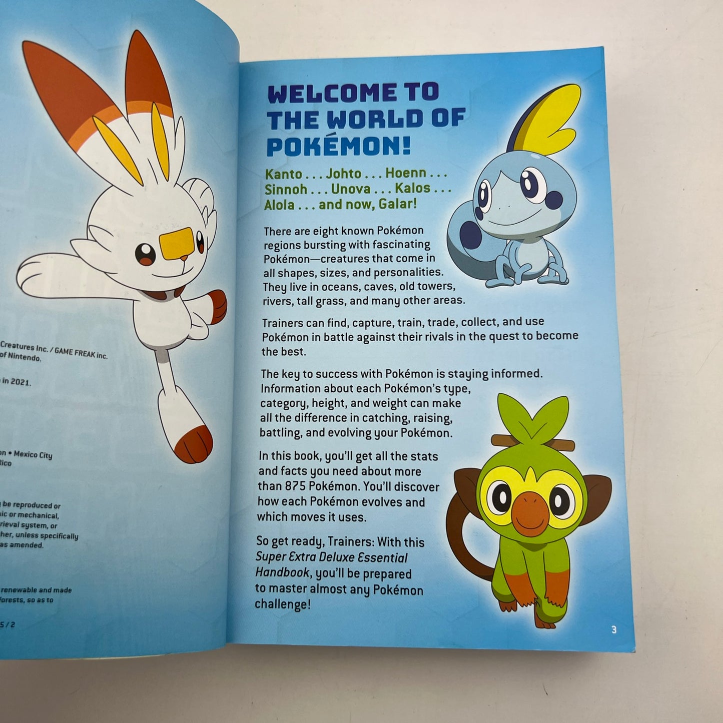 Pokémon Super Extra Deluxe Essential Handbook Paperback Book