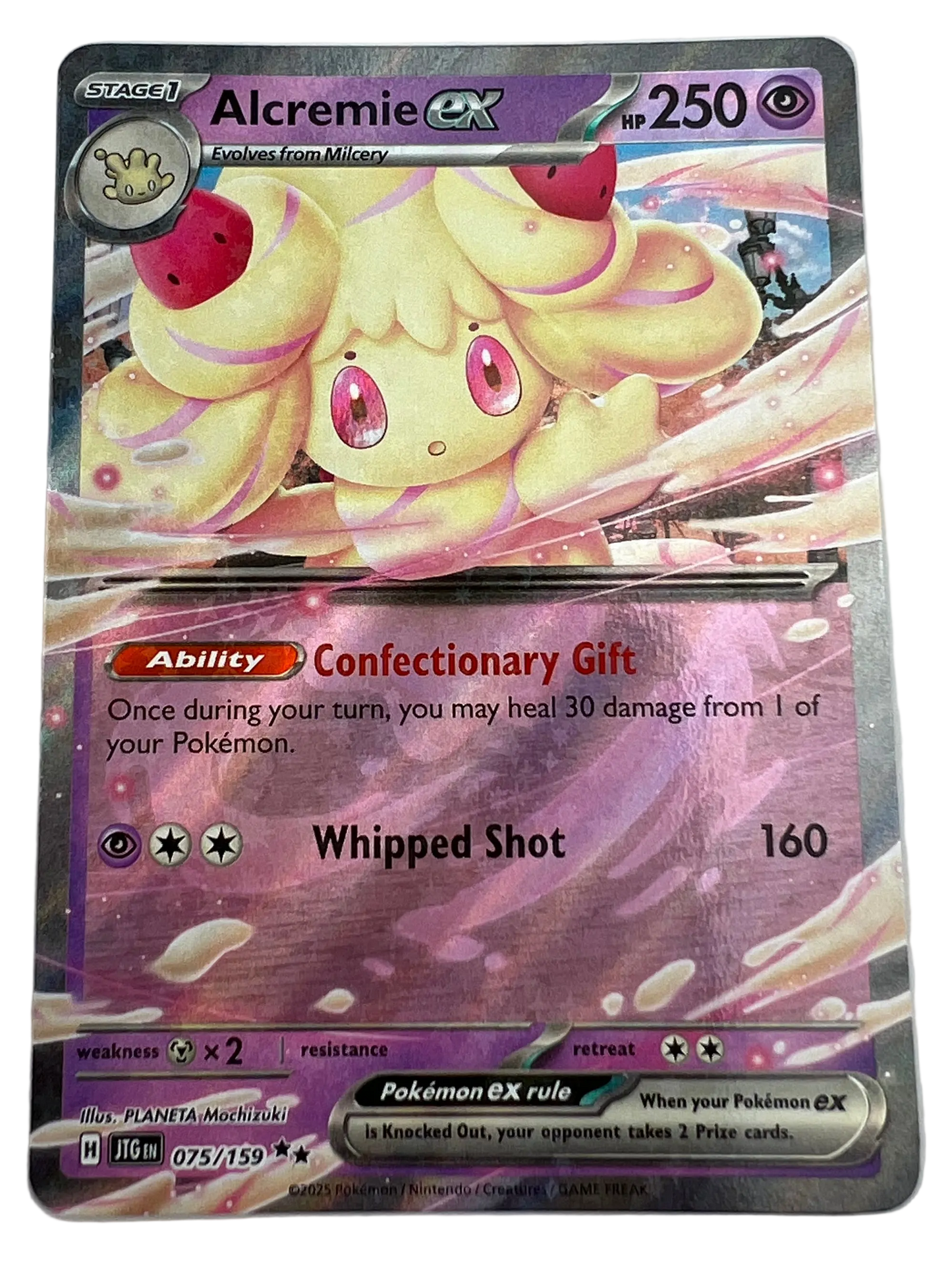 Alcremie Ex #75 Journey Together