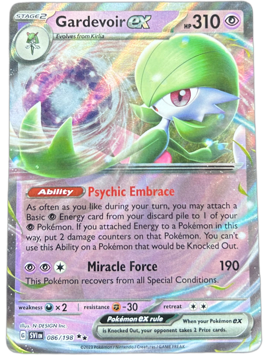 Gardevoir Ex #86 Scarlet & Violet.