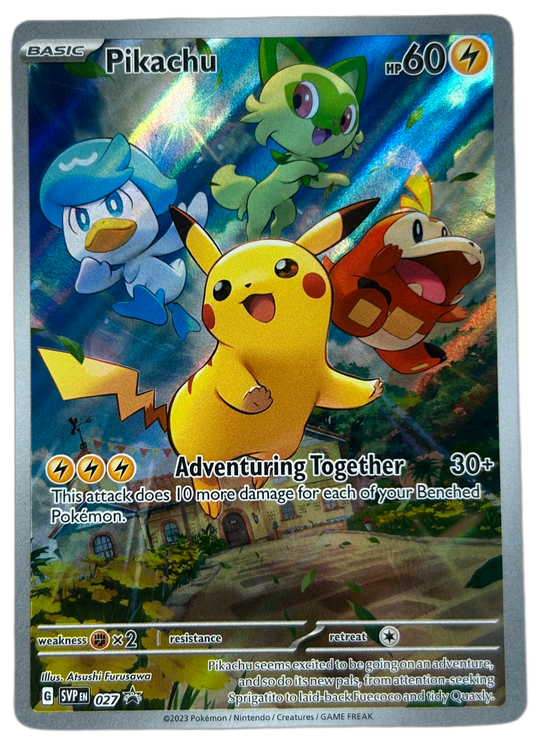 Pikachu [Paldea] #27 Promo