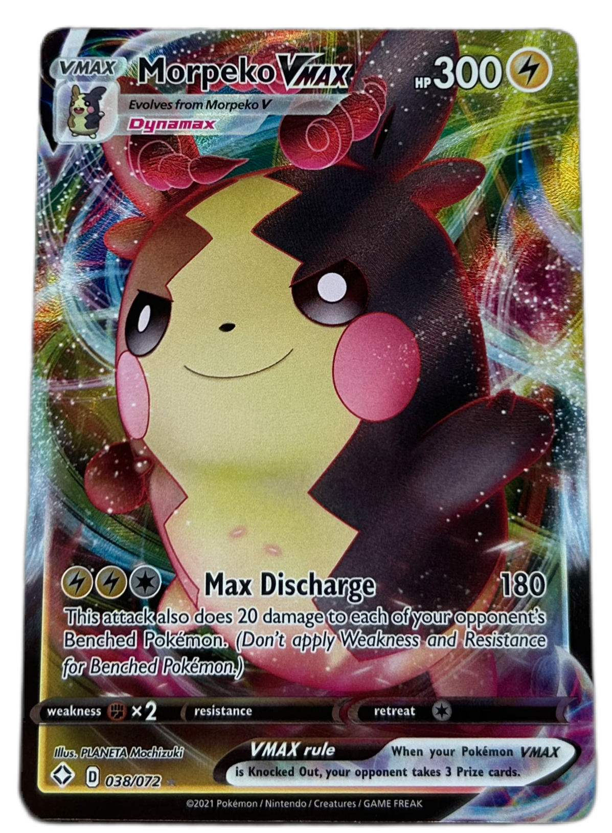 Morpeko VMAX #38 Shining Fates