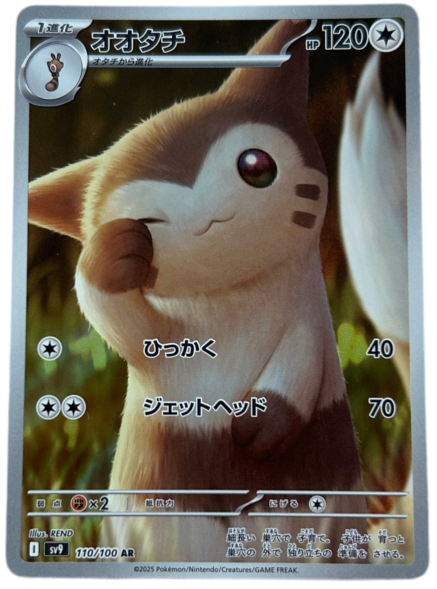 Furret #110 Japanese Battle Partners