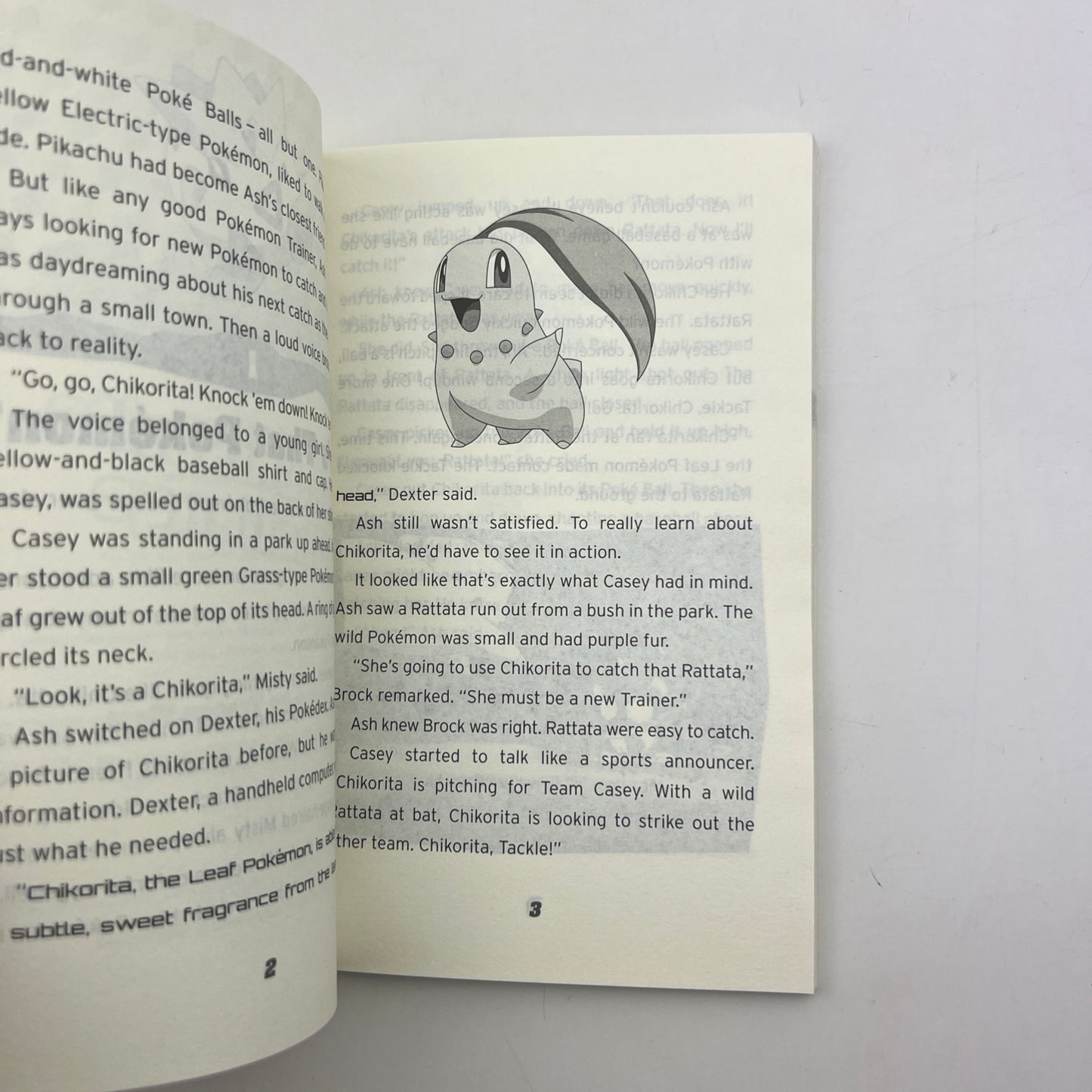 Pokémon The Johto Journeys #21 The Chikorita Challenge by Tracey West Paperback Book