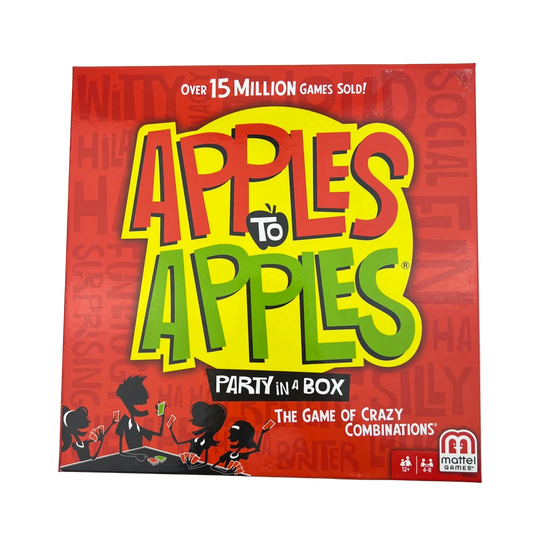 Mattel Apples to Apples Party in a Box Game The Game of Crazy Combinations