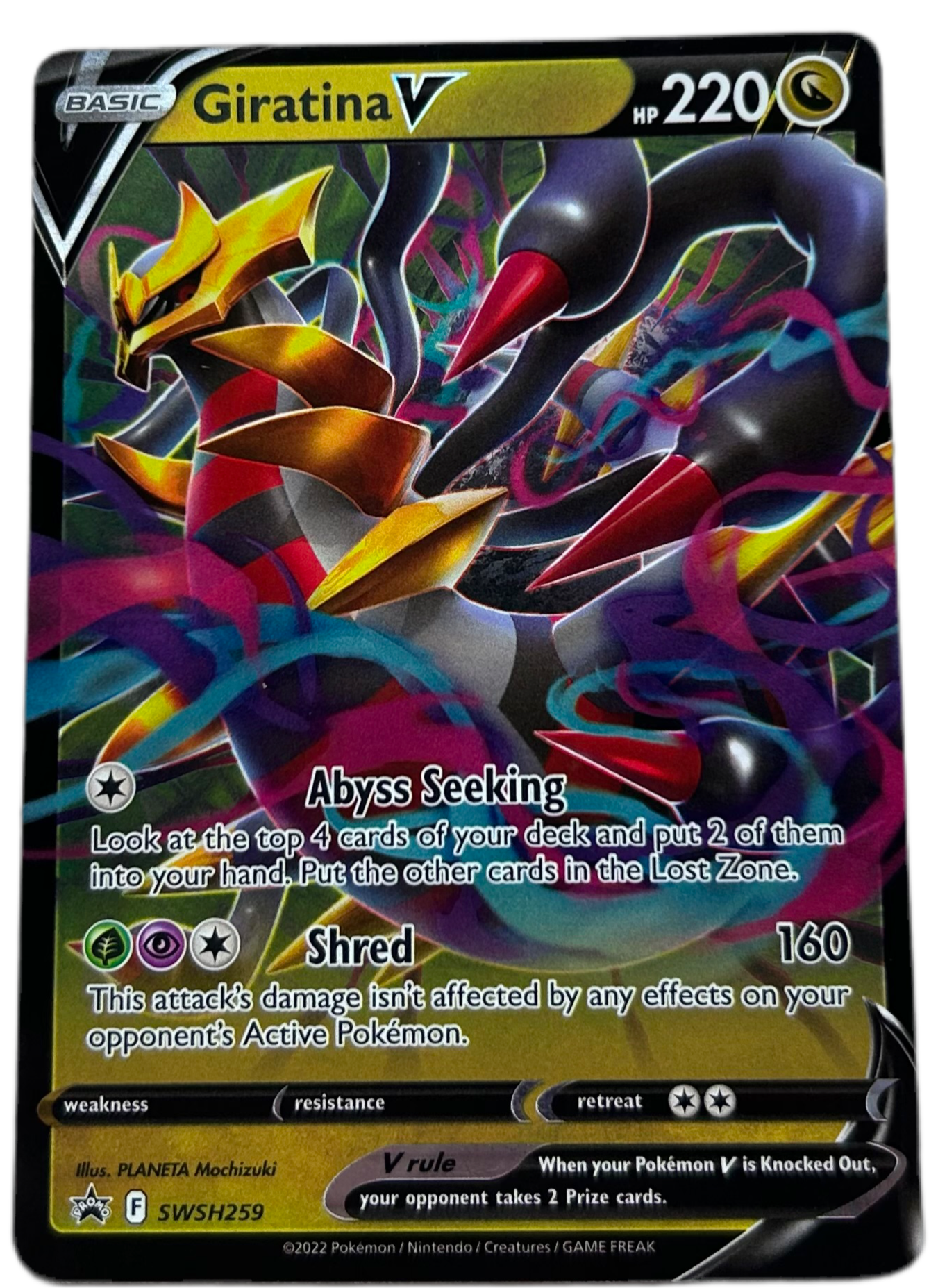 Giratina V #SWSH259 Promo