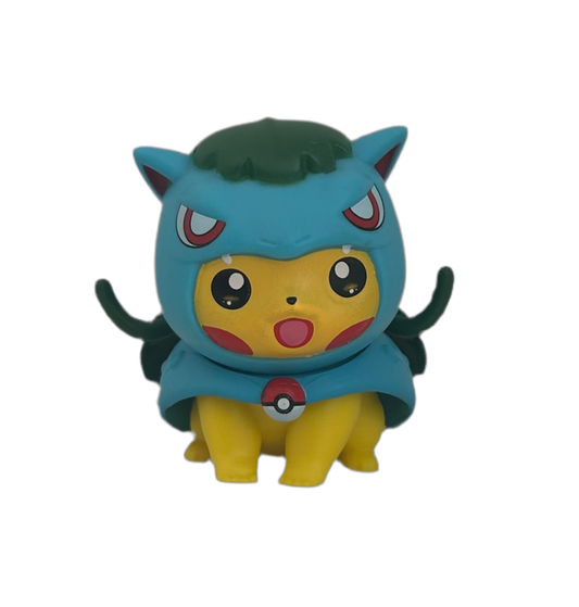 Pikachu Poncho Venasaur Figure