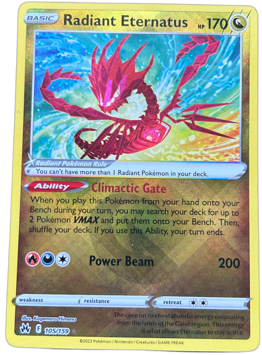 Radiant Eternatus #105 Crown Zenith