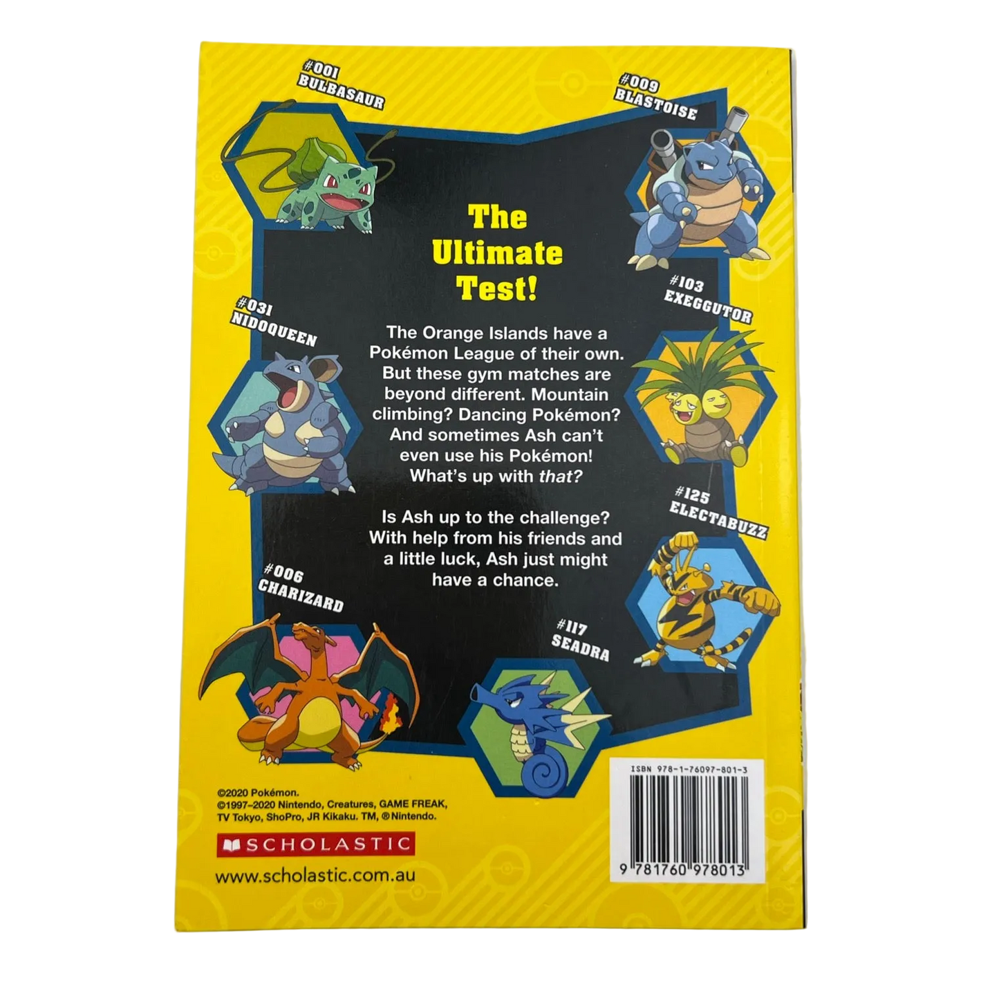 Pokémon The Four Star Challenge Paperback Book 2020 Howard Dewin