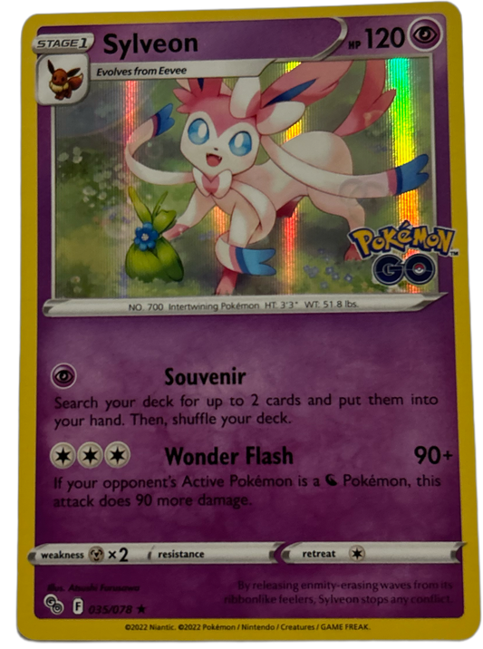Sylveon [Holo] #35 Pokemon Go