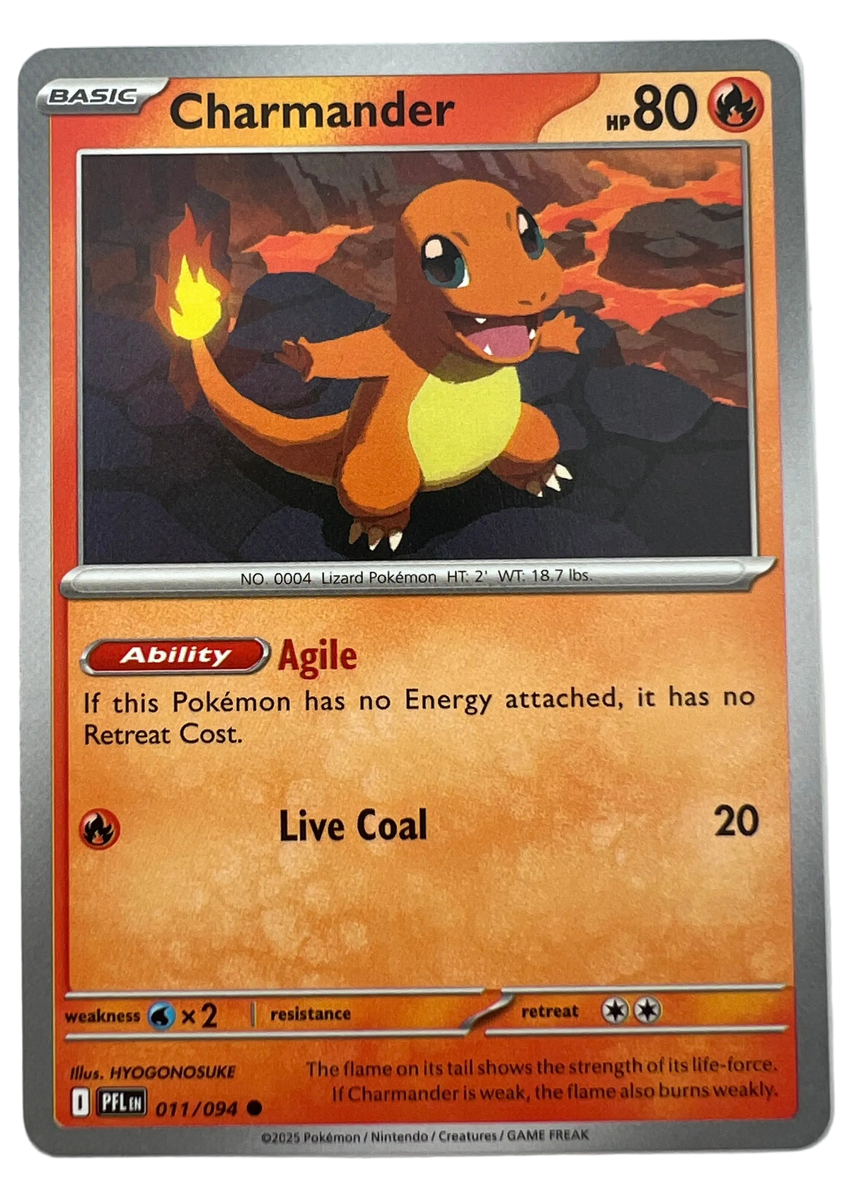 Charmander #11 Phantasmal Flames