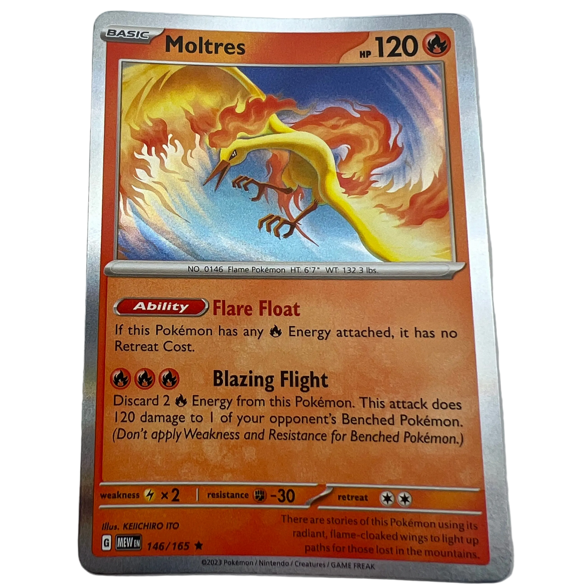 Moltres #146 [Holo] Scarlet & Violet 151
