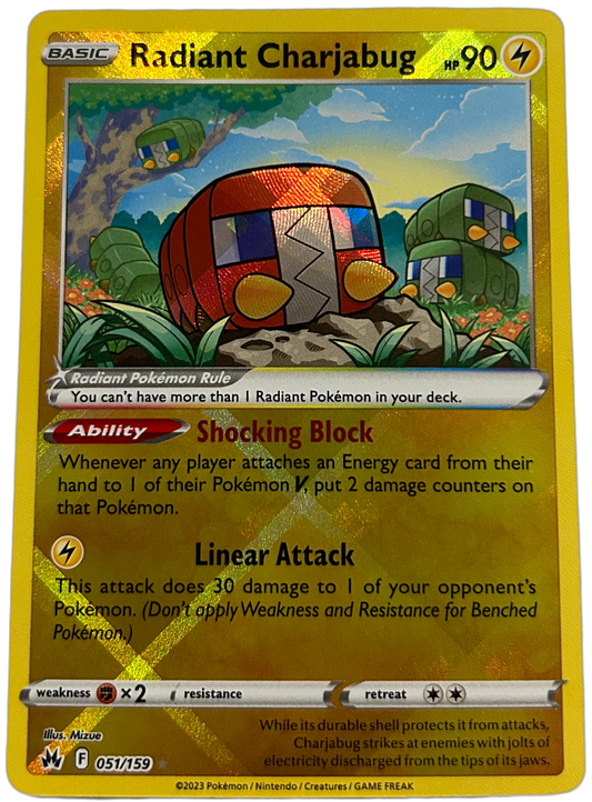Radiant Charjabug #51 Crown Zenith