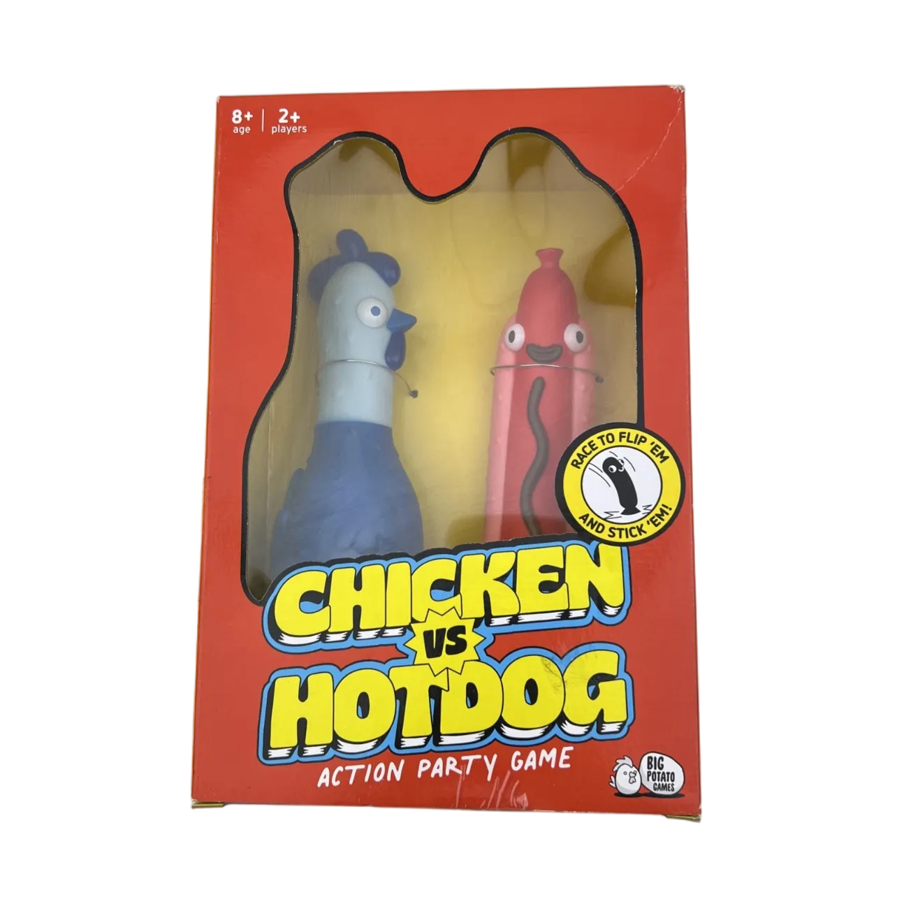 Chicken vs Hotdog Action Party Game Family Game 2+ Players Brand New & Sealed