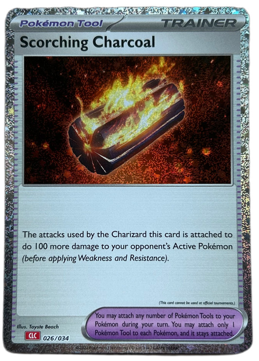 Scorching Charcoal #26 TCG Classic: Charizard Deck