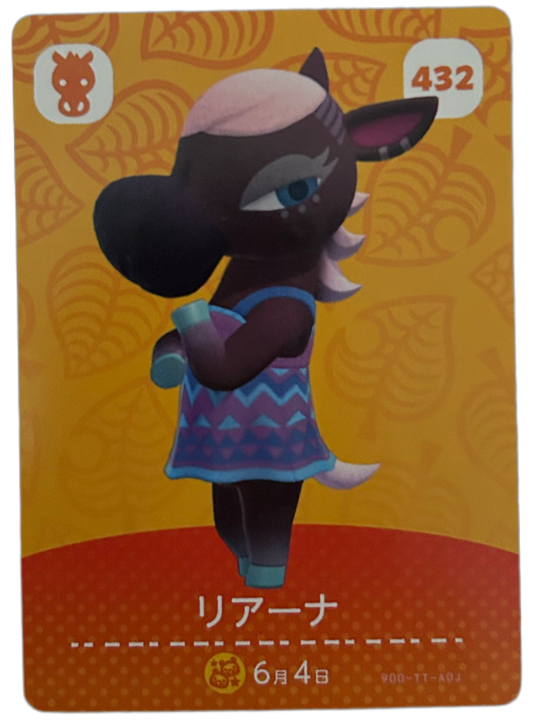 Reneigh 432 Animal Crossing Series 5 Japanese Amiibo Card
