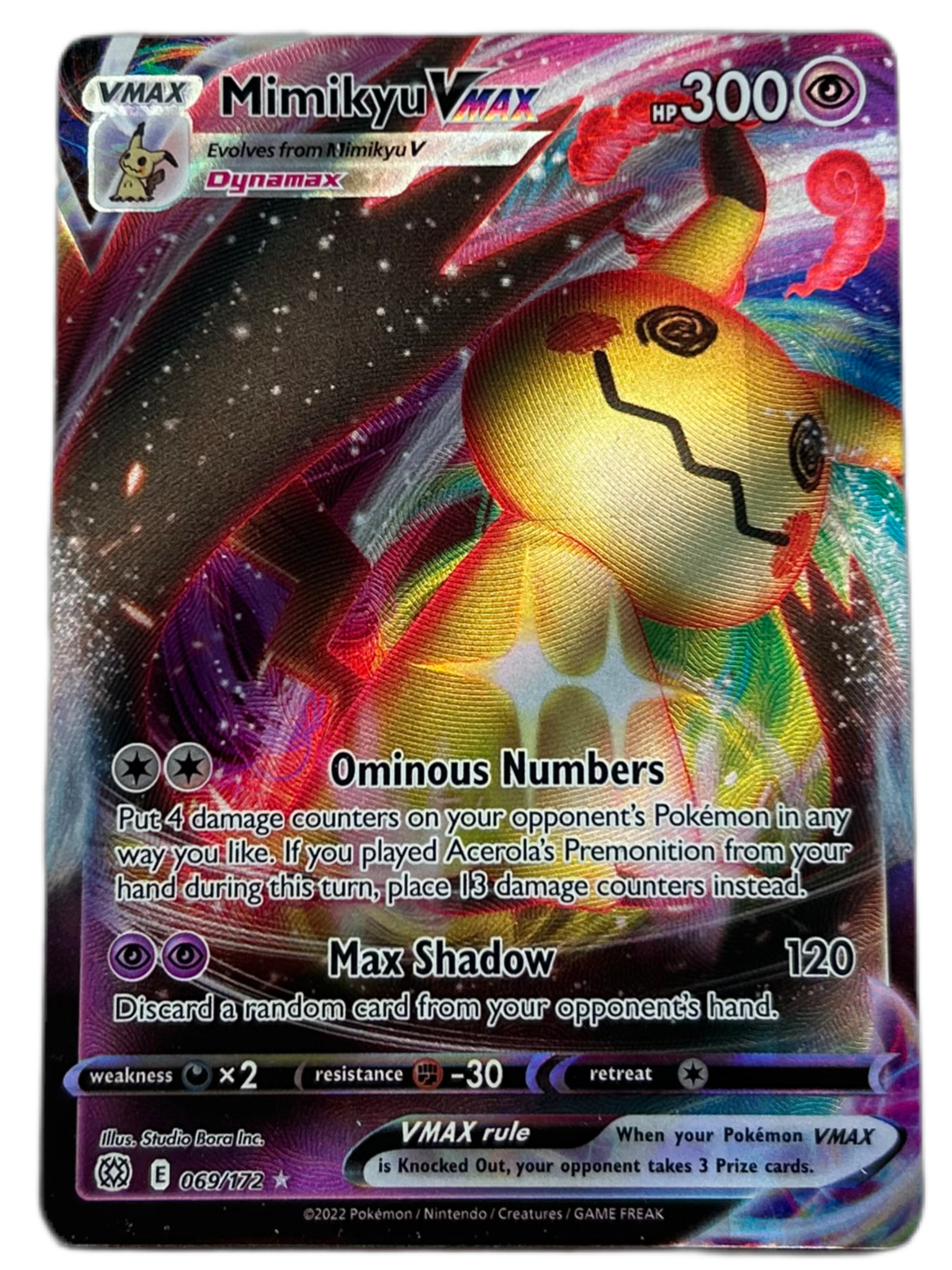 Mimikyu VMAX #69 Brilliant Stars