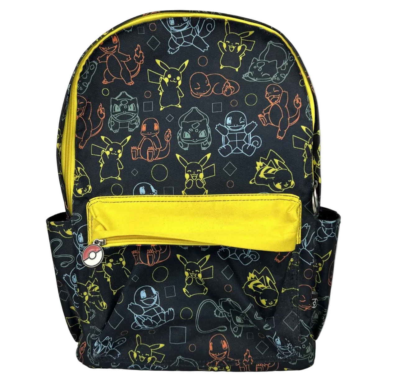 Pokemon EB Games Pikachu Charmander Squirtle Bulbasaur Backpack