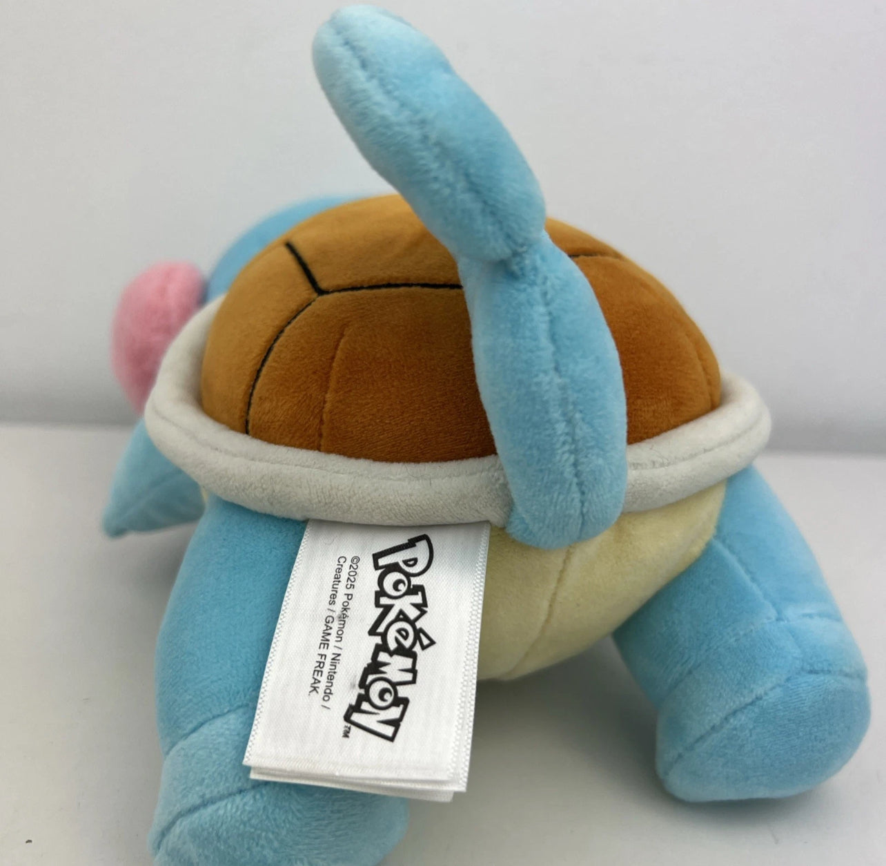 Pokémon Holiday 2025 Squirtle Plush 8” Pink Ear Muffs Official Licensed