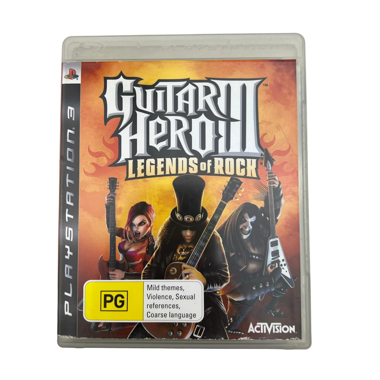 PS3 Guitar Hero III Legends of Rock PlayStation 3 Game With Manual