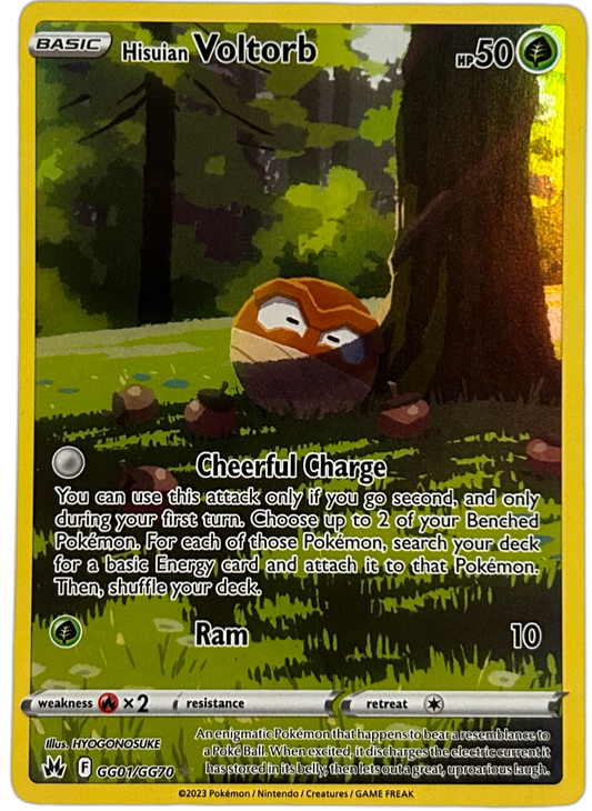 Hisuian Voltorb #GG01 Crown Zenith