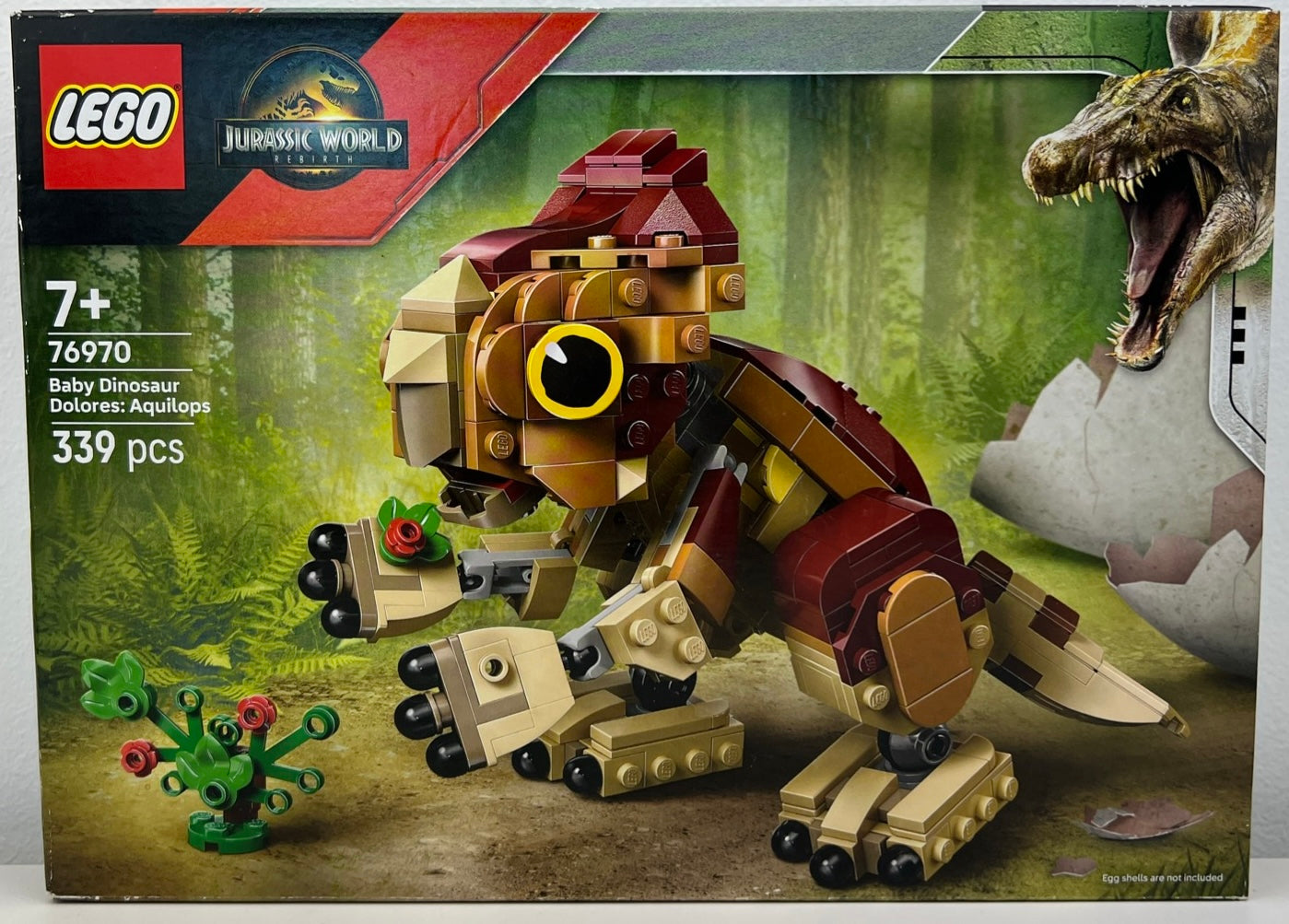 LEGO Jurassic World Baby Dinosaur Dolores Aquilops 76970 Brand New