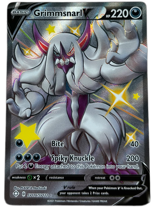 Grimmsnarl V #SV116 Shining Fates