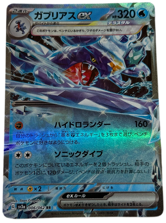 Garchomp Ex #6 Japanese Raging Surf