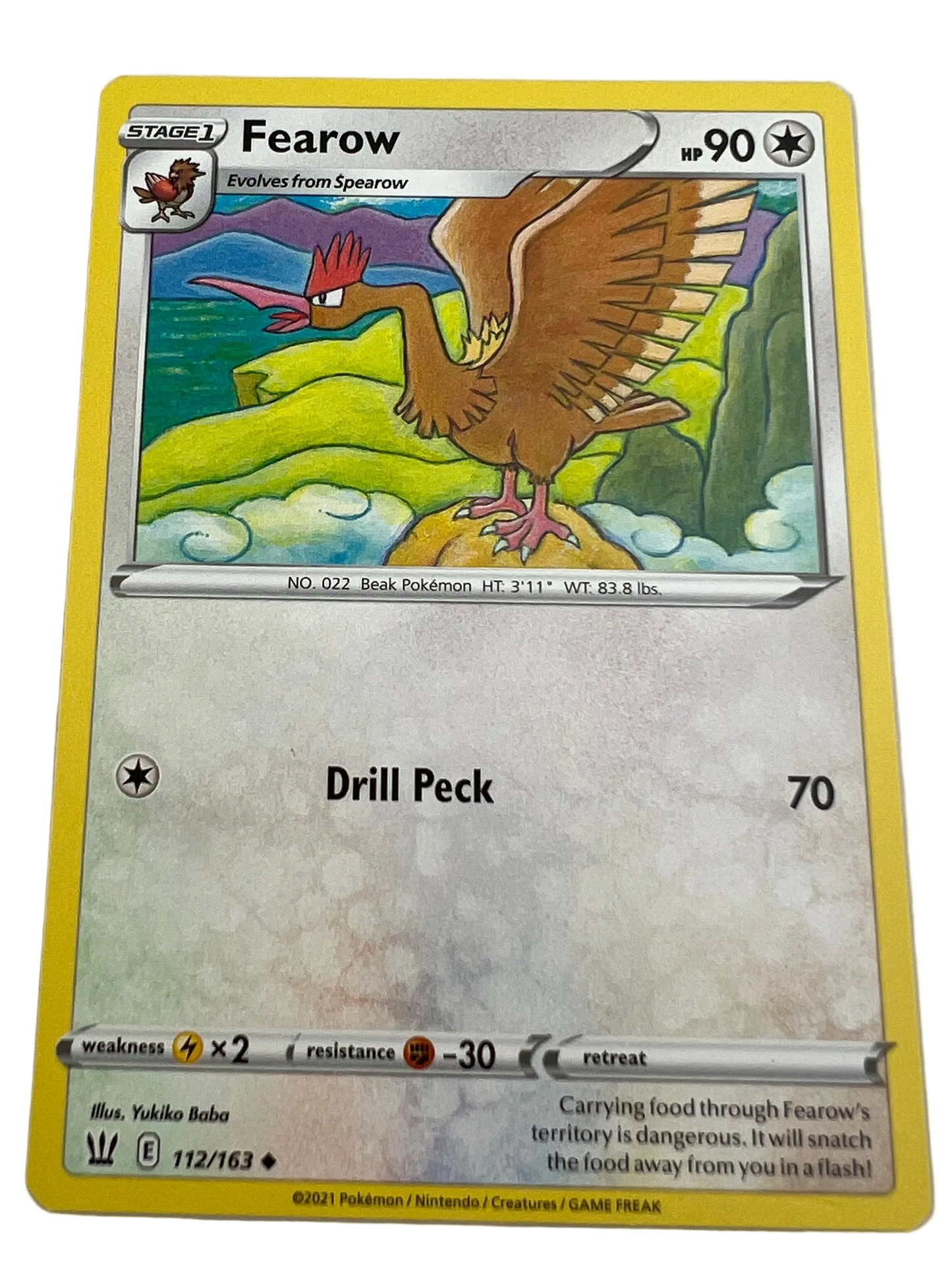 Fearow #112 Battle Styles