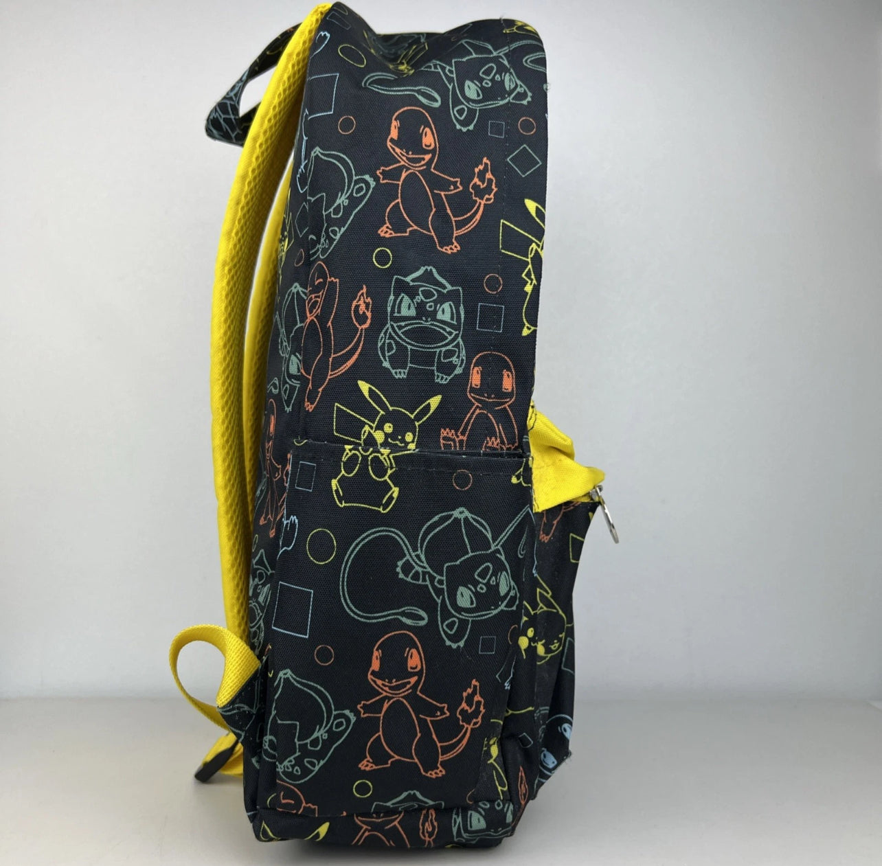 Pokemon EB Games Pikachu Charmander Squirtle Bulbasaur Backpack