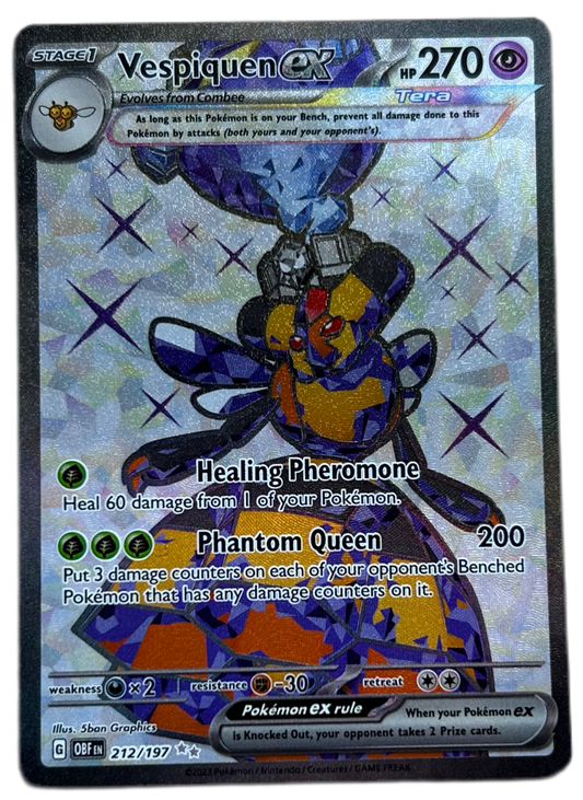 Vespiquen Ex #212 Obsidian Flames