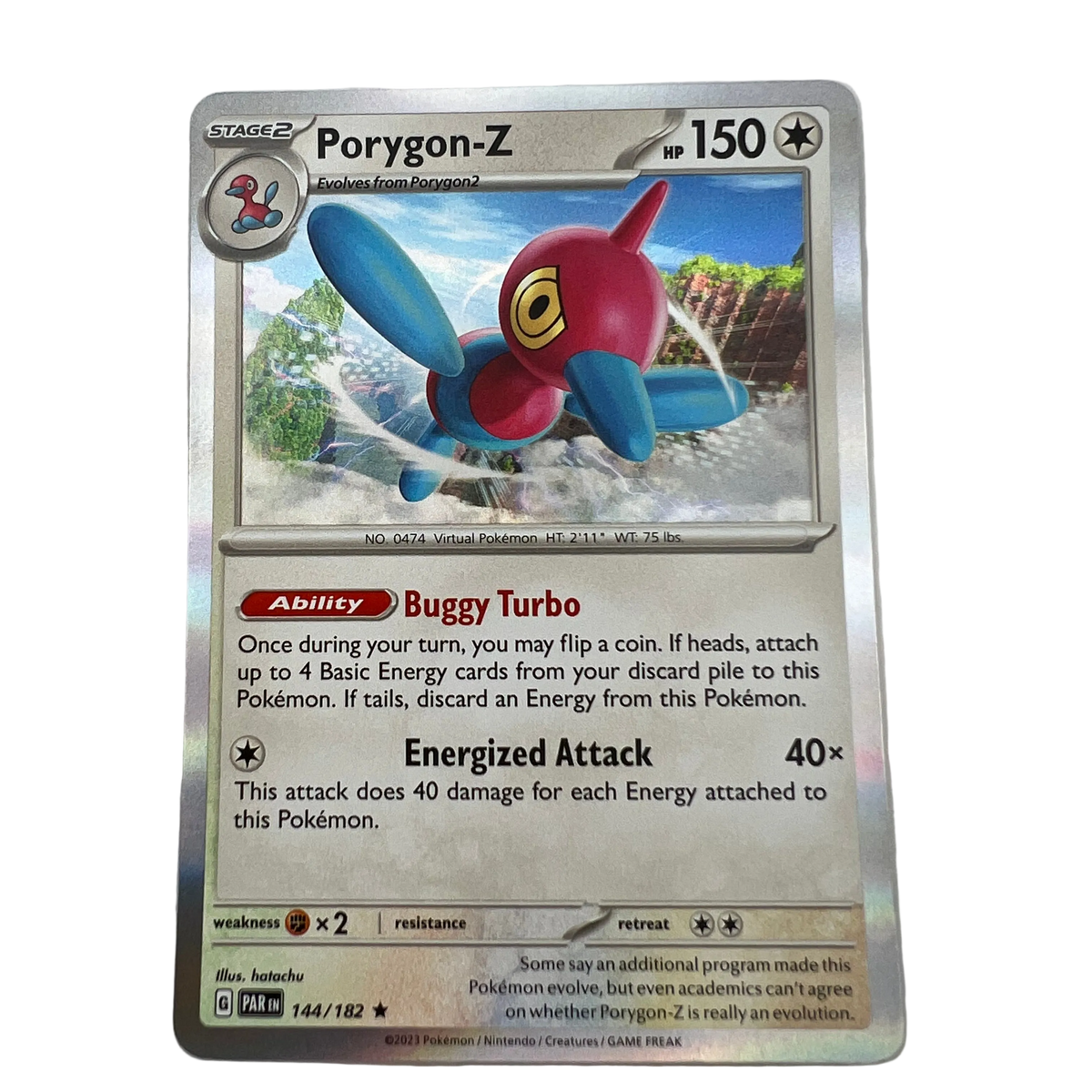 Porygon-Z [Holo] #144 Paradox Rift