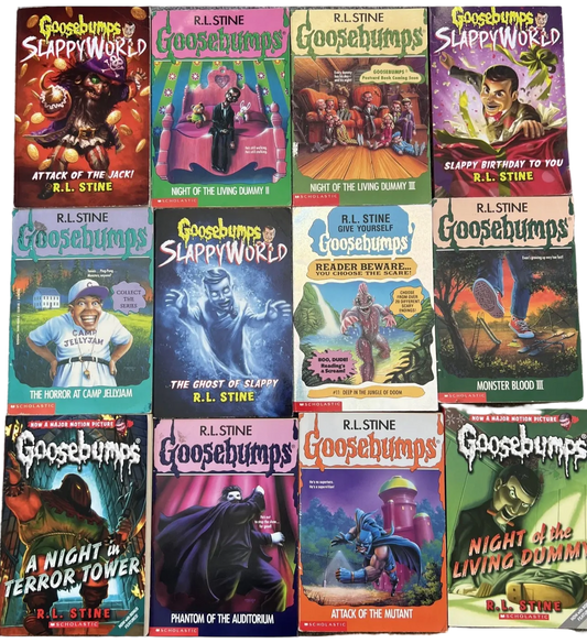 Goosebumps Book Bundle | 12 Books incl. Deep in the Jungle of Doom