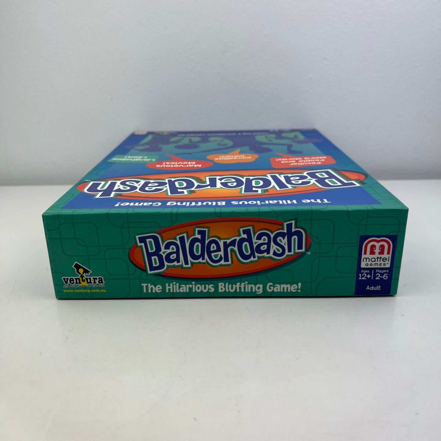Balderdash The Hilarious Bluffing Game 2015 Mattel Ventura Games Board Game