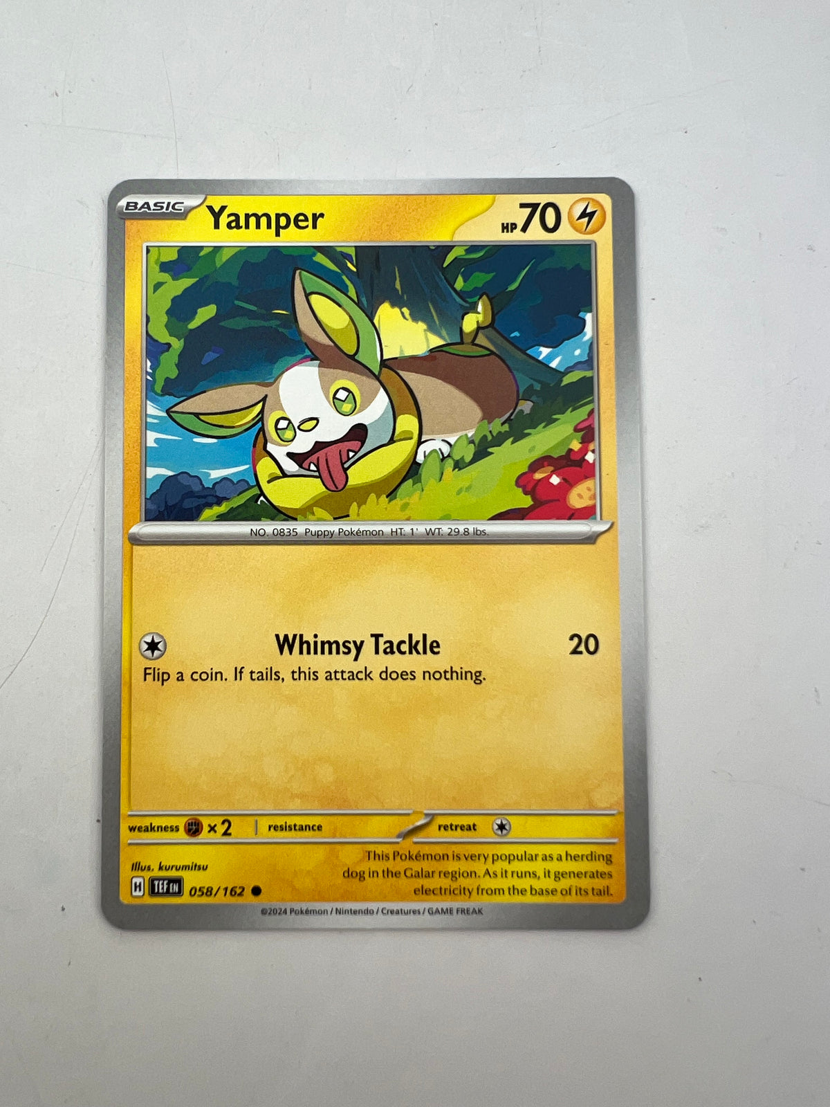 Yamper #58 Temporal Forces