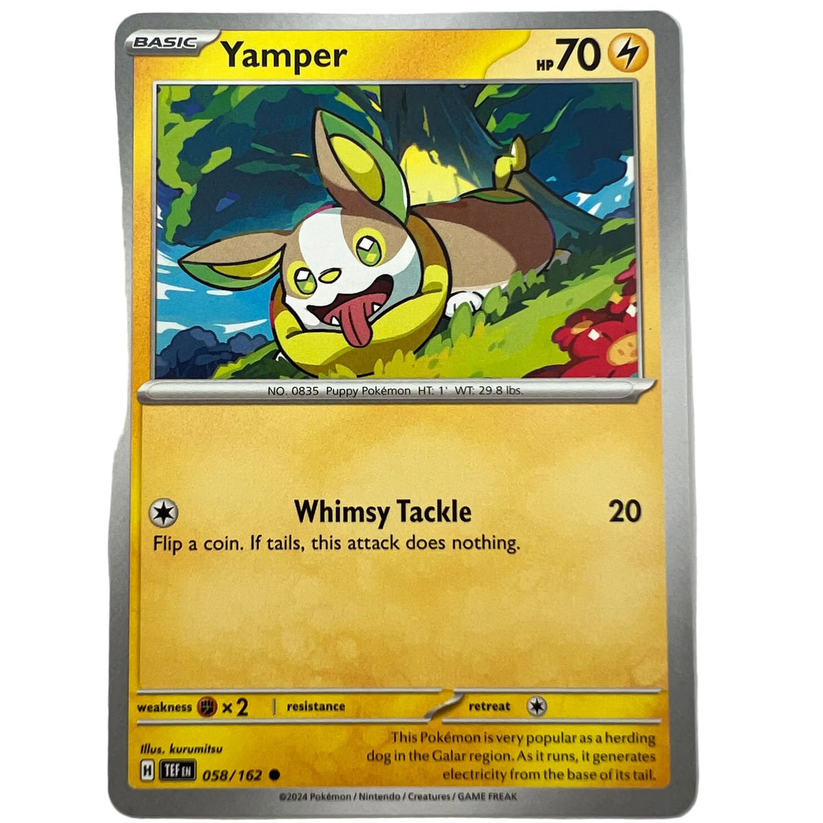 Yamper #58 Temporal Forces