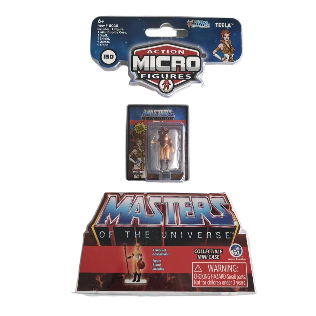 Action Micro Figures | Teela (Masters of the Universe) Brand New