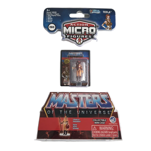 Action Micro Figures | Teela (Masters of the Universe) Brand New