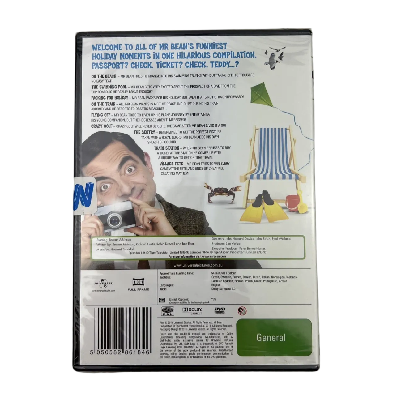 Mr Bean Holiday Havoc DVD Region 4 Brand & New Sealed