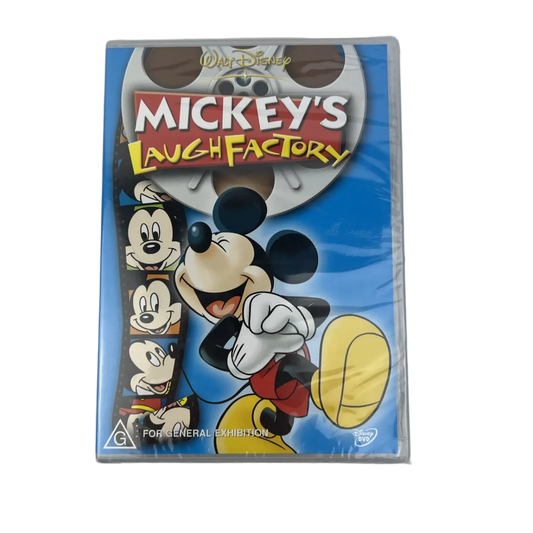 Mickey’s Laugh Factory (DVD, Region 4) Brand New & Sealed