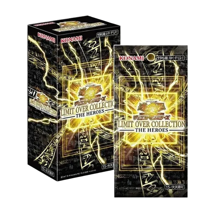 YuGiOh! Limit Over Collection The Heroes Japanese Booster Box