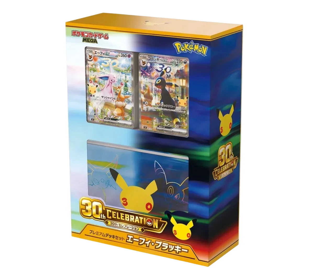 30th CELEBRATION Premium Deck Set – Espeon & Umbreon