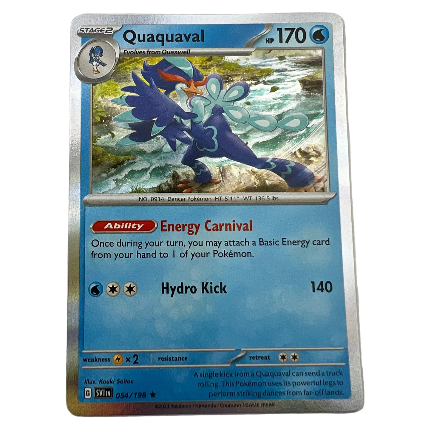 Quaquaval [Holo] #54 Scarlet & Violet