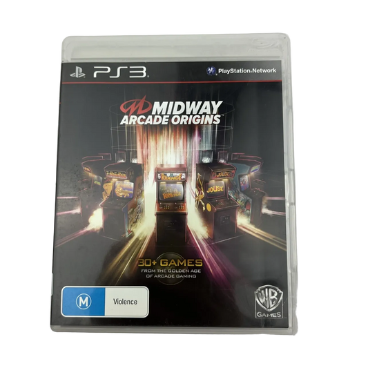 Midway Arcade Origins PS3 With Manual (Preowned)